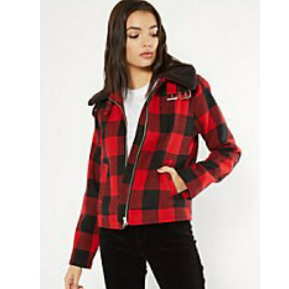 Red Plaid Jacket